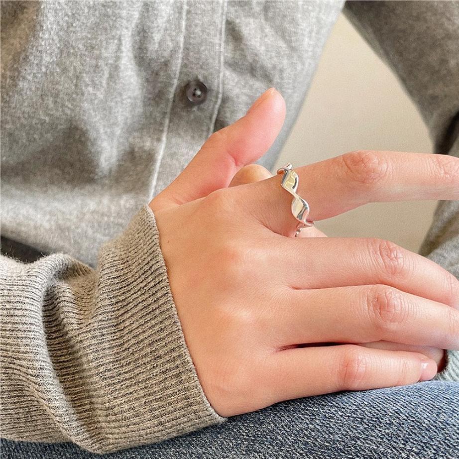 18k Gold Plated Large Twist Ring