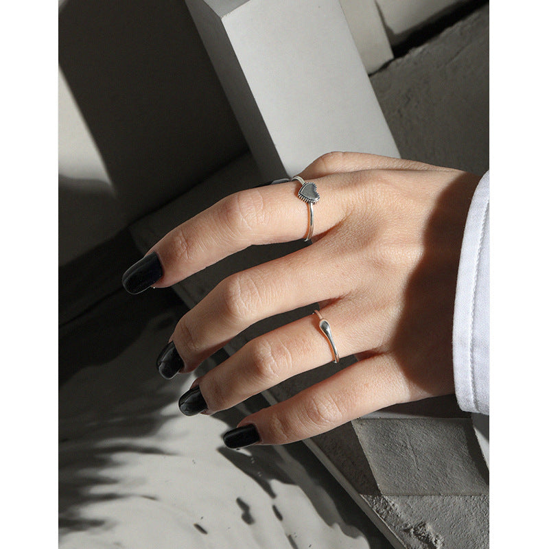 18k Gold Plated Waterdrop Adjustable Ring