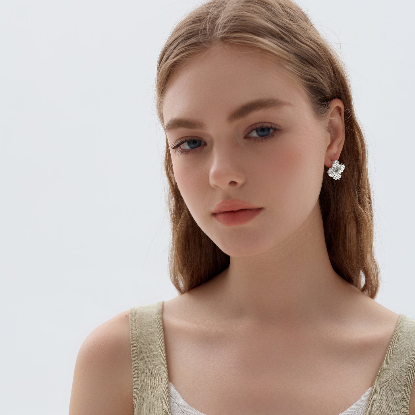 18k Gold Plated Eclectic Stud Earrings