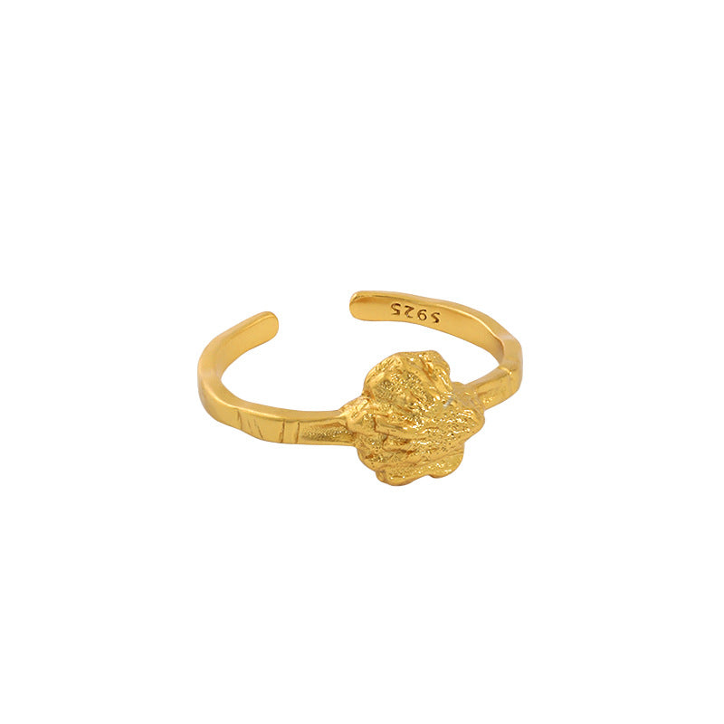 18k Gold Plating Boundless Grace Adjustable Ring