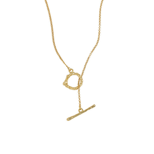 18k Gold Plated OT Necklace