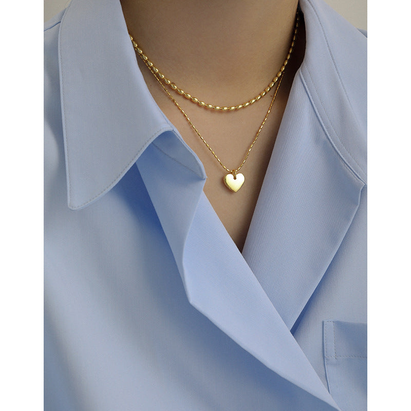 18k Gold Plated Heartfelt Harmony Necklace