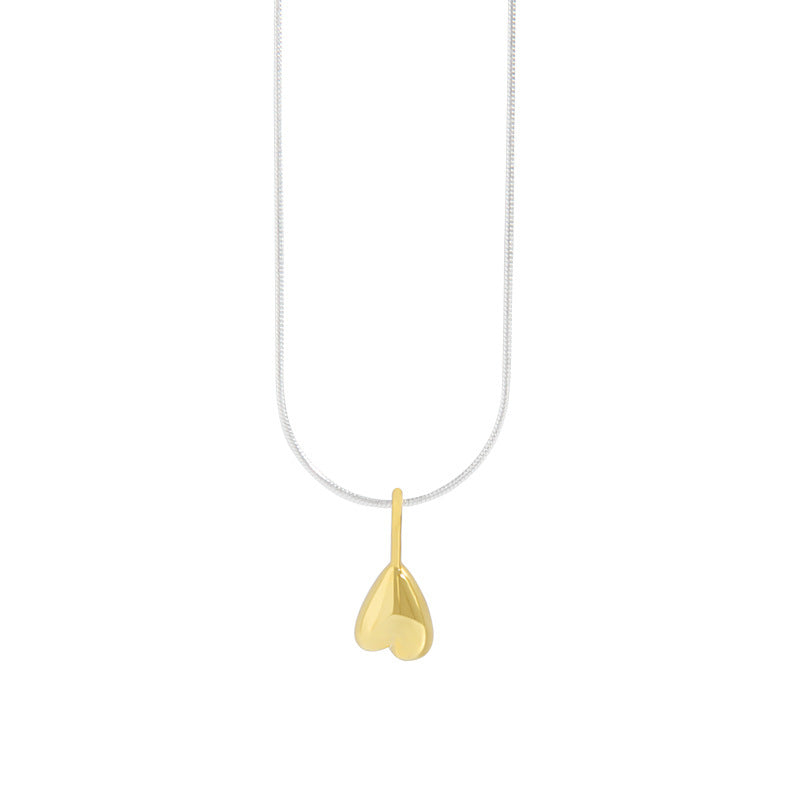 18k Gold Plated Heart Necklace