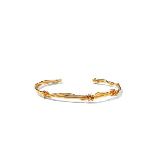 Vine of Life Gold Bangle